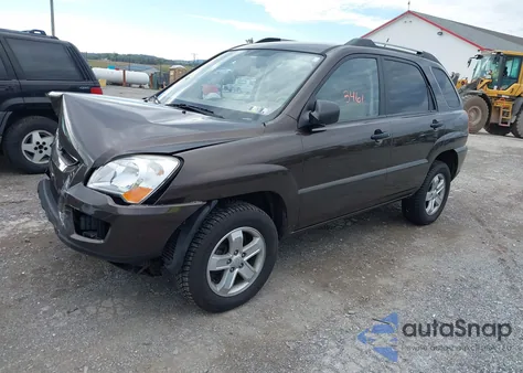 2010 Kia Sportage Lx V6 z USA, uszkodzony, nr VIN KNDKGCA30A7668288